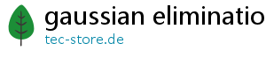 gaussian elimination calculator