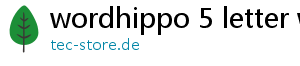 wordhippo 5 letter words