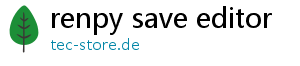 renpy save editor